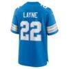 Bobby Layne Detroit Lions Nike Retired Player Game Jersey - Blue - Detail View