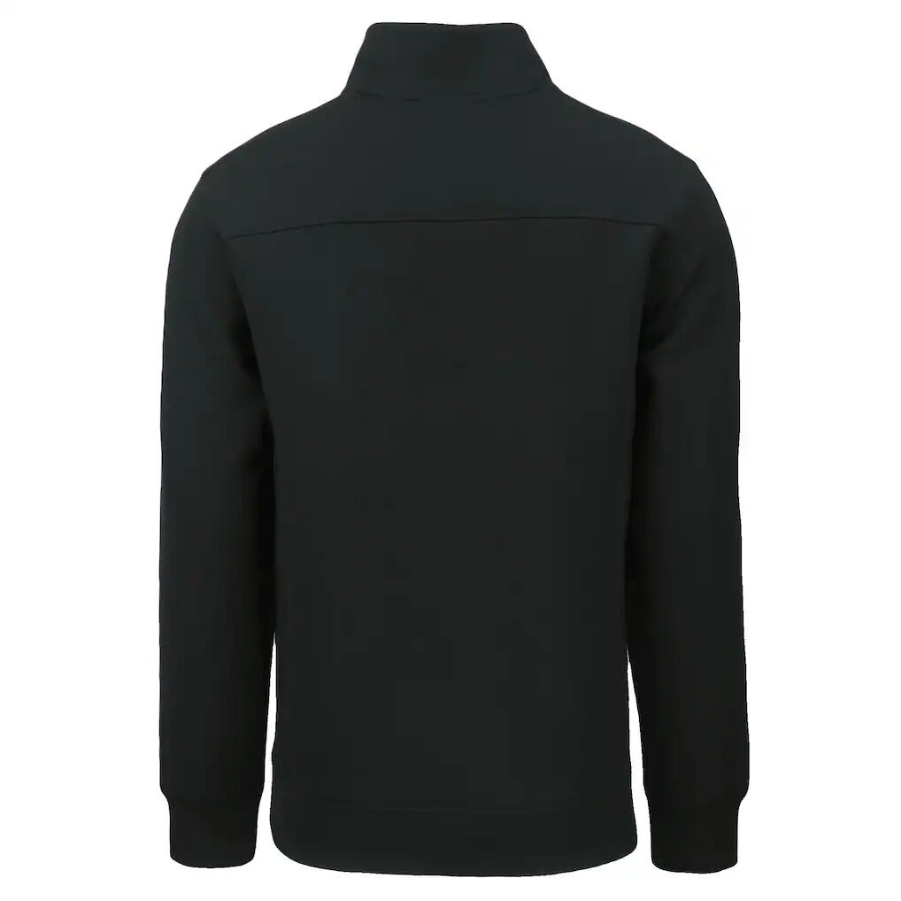 San Jose Earthquakes Cutter & Buck Roam Eco Recycled Tri-Blend Quarter-Zip Sweatshirt