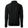 San Jose Earthquakes Cutter & Buck Cascade Eco Fleece Quarter-Zip Jacket - Black - Detail View