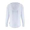 CF Montreal Cutter & Buck Women's Daybreak Eco Recycled Half-Zip Hoodie - White - Detail View