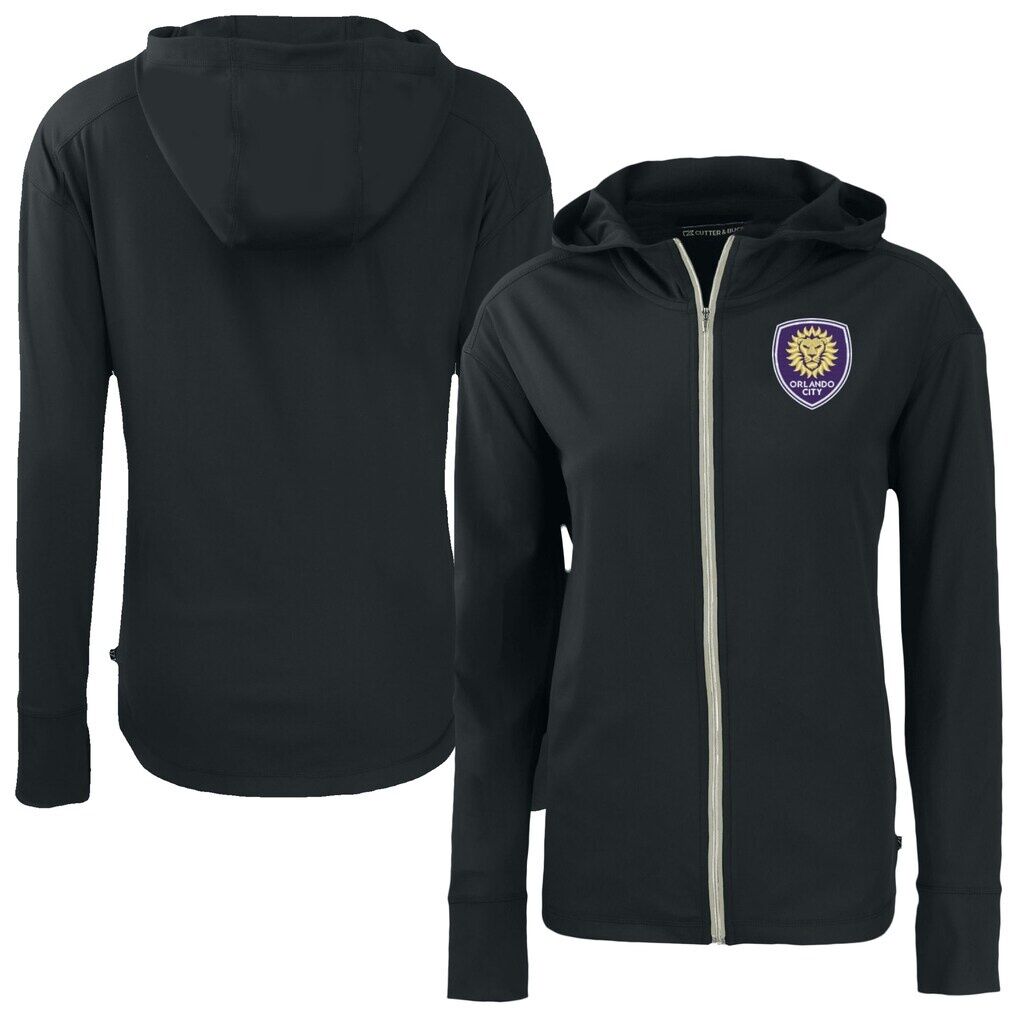 Orlando City SC Cutter & Buck Women's Daybreak Eco Recycled Full-Zip Hoodie