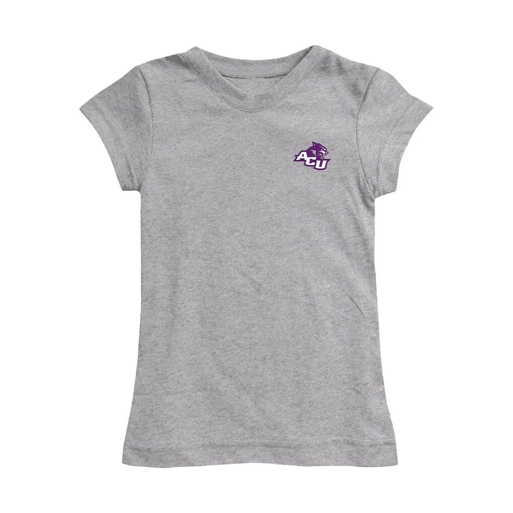 Abilene Christian University Wildcats Vive La Fete Girls Youth Impressions Artwork Fitted T-Shirt