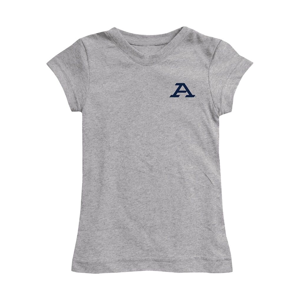 Akron Zips Vive La Fete Girls Youth Impressions Artwork Fitted T-Shirt