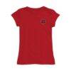 Arkansas State Red Wolves Vive La Fete Youth Impressions Artwork Fitted T-Shirt - Scarlet - Side View