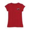 Clark Atlanta University Panthers Vive La Fete Youth Impressions Artwork Fitted T-Shirt - Red - Side View