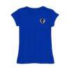 DePaul Blue Demons Vive La Fete Youth Impressions Artwork Fitted T-Shirt - Royal - Side View