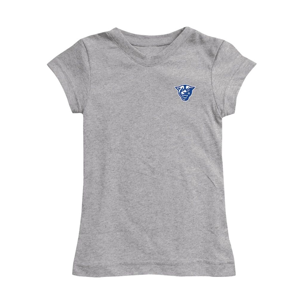 Georgia State Panthers Vive La Fete Youth Impressions Artwork Fitted T-Shirt - Heather Gray