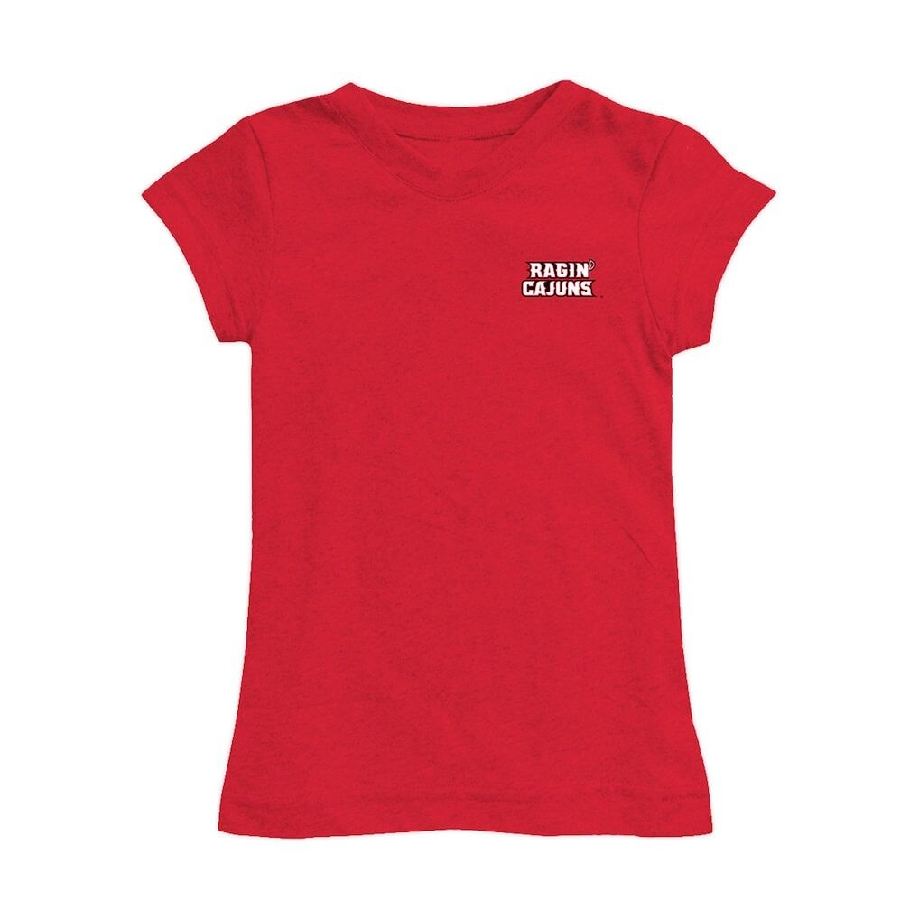 Louisiana Ragin' Cajuns Vive La Fete Youth Impressions Artwork Fitted T-Shirt