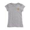 Idaho Vandals Vive La Fete Girls Toddler Impressions Artwork T-Shirt - Heather Gray - Side View