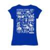 Georgia State Panthers Vive La Fete Girls Toddler Impressions Artwork T-Shirt - Blue - Detail View