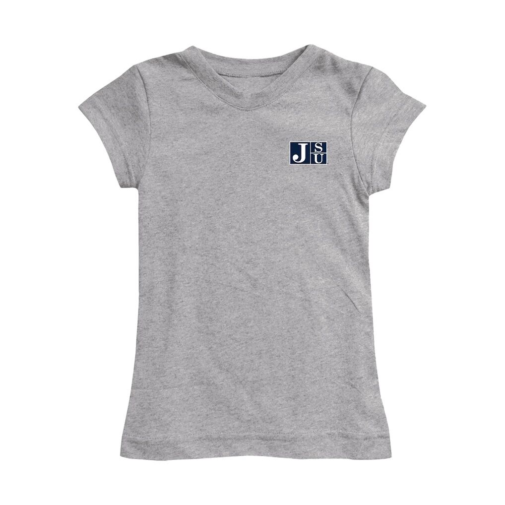 Jackson State Tigers Vive La Fete Girls Toddler Impressions Artwork T-Shirt - Heather Gray