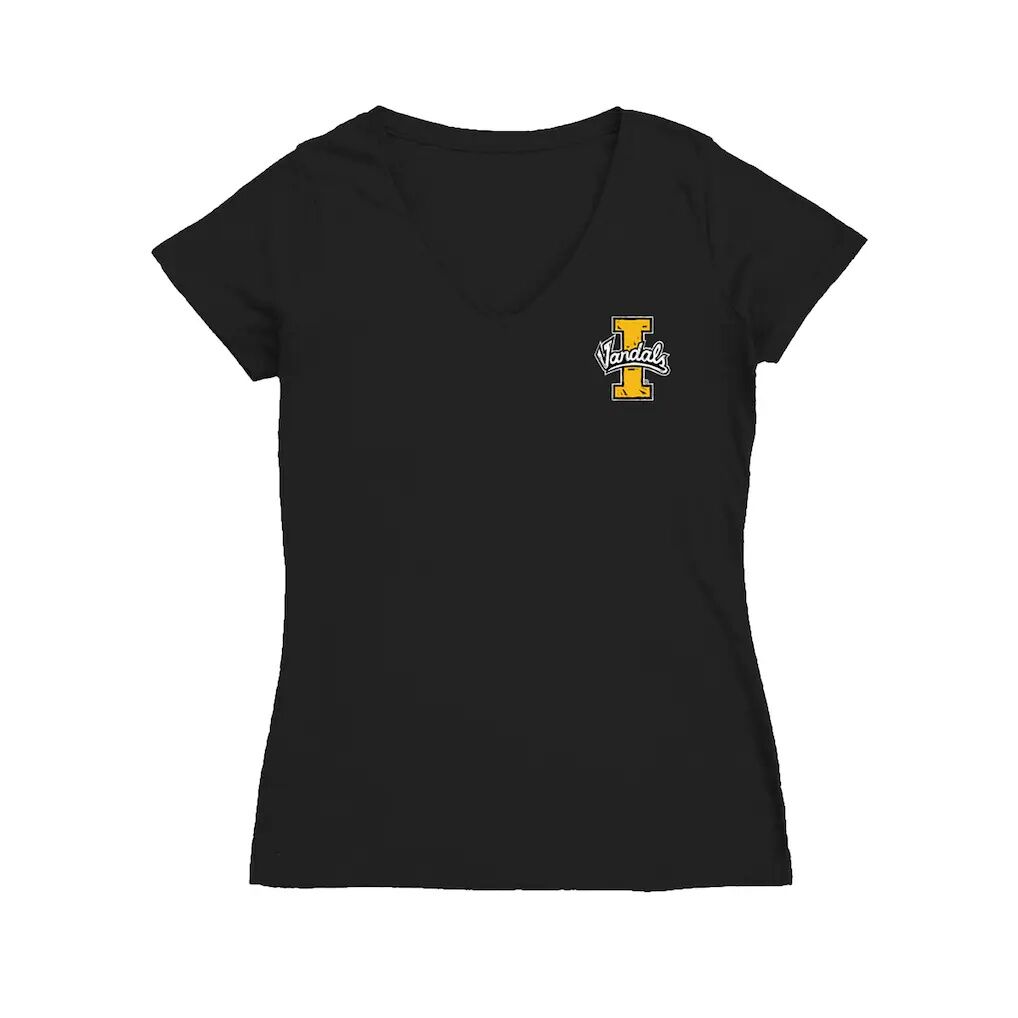 Idaho Vandals Vive La Fete Women's Impressions Artwork V-Neck T-Shirt