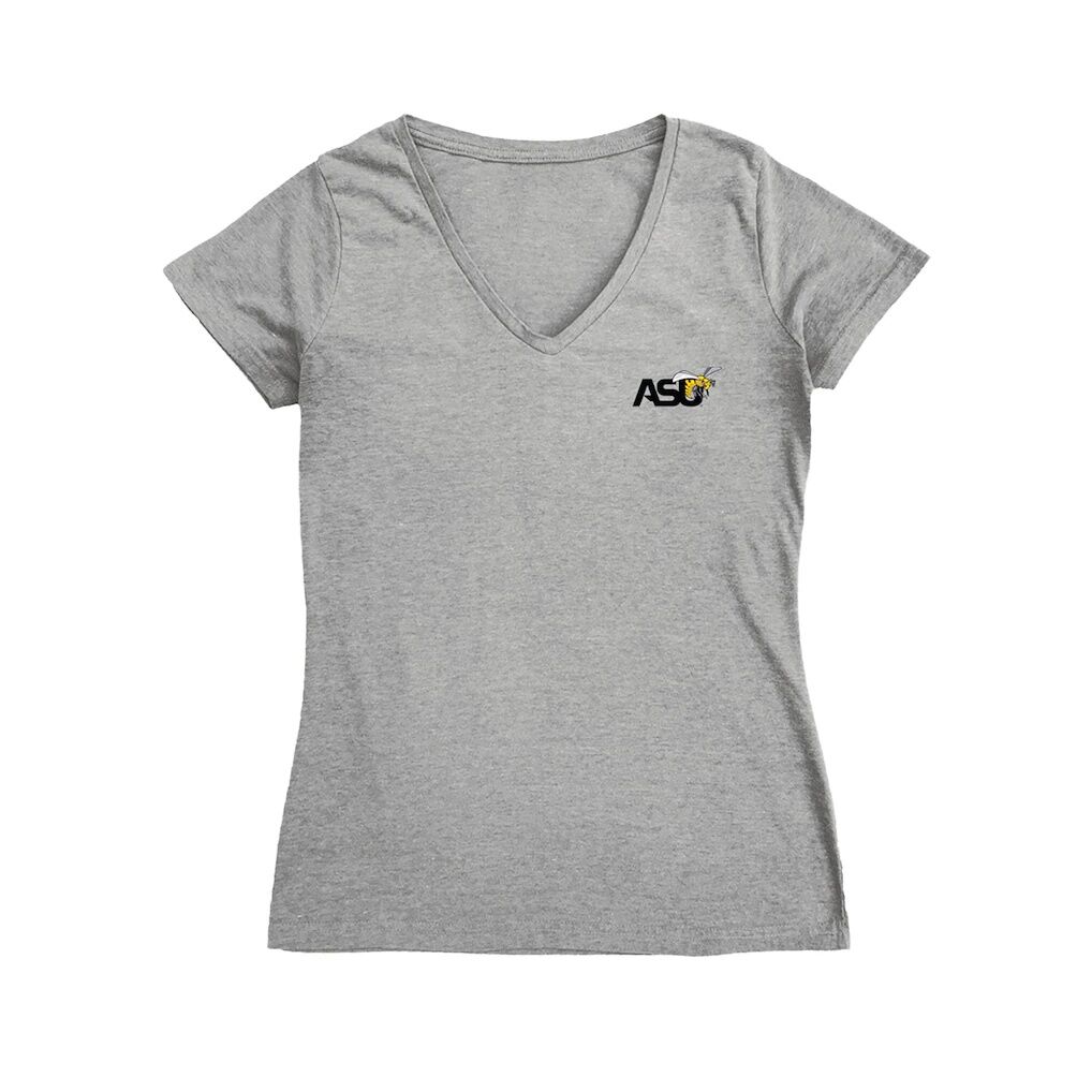 Alabama State Hornets Vive La Fete Women's Impressions Artwork V-Neck T-Shirt