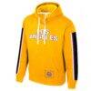 Los Angeles Sparks Stadium Essentials Unisex City Star Rebel Edition Pullover Hoodie - Gold - Side View