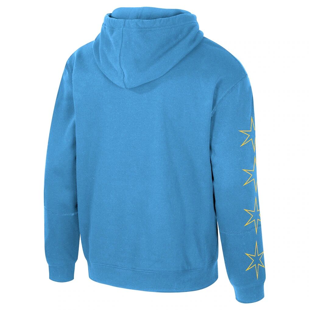 Chicago Sky Stadium Essentials Unisex City Star Rebel Edition Pullover Hoodie - Light Blue