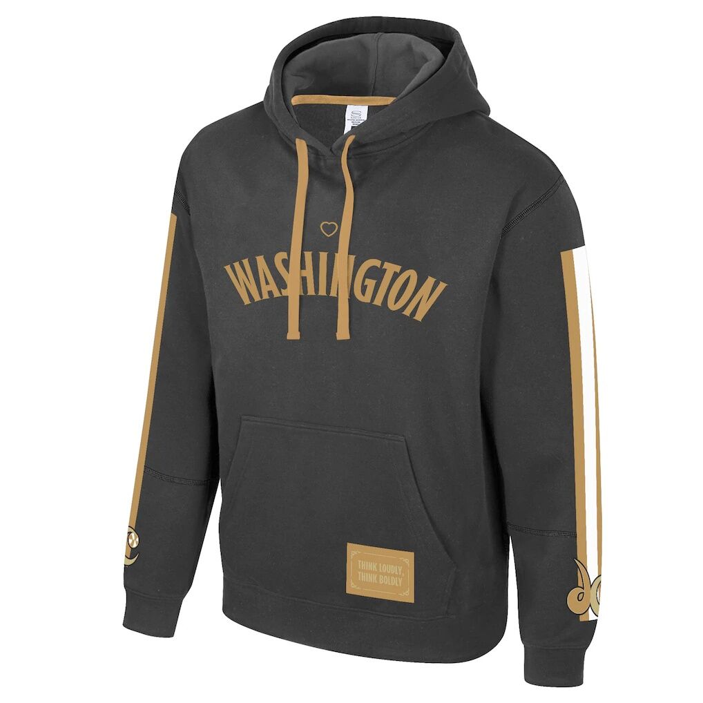 Washington Mystics Stadium Essentials Unisex City Star Rebel Edition Pullover Hoodie