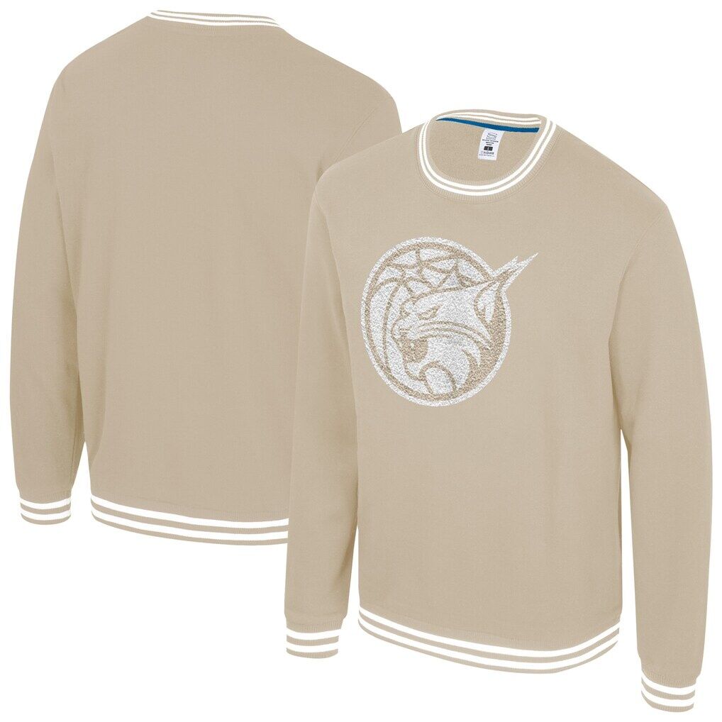 Minnesota Lynx Stadium Essentials Unisex Club Level Chenille Pullover Sweatshirt - Tan