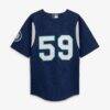Felix Hernandez Seattle Mariners Mitchell & Ness Preschool Cooperstown Collection Batting Practice Jersey - Navy - Detail View