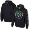 Boston Celtics Stadium Essentials Unisex Elementized Pullover Hoodie - Black - Front View