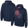 Philadelphia 76ers Stadium Essentials Unisex Elementized Pullover Hoodie - Navy - Front View