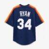 Nolan Ryan Houston Astros Mitchell & Ness Toddler Throwback Mesh Batting Practice Jersey - Navy - Detail View