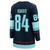 Kaapo Kakko Seattle Kraken Fashion7 Women's Home Breakaway Player Jersey - - Detail View