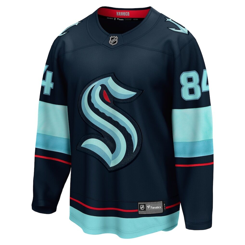Kaapo Kakko Seattle Kraken Fashion7 Home Breakaway Player Jersey - Deep Sea Blue