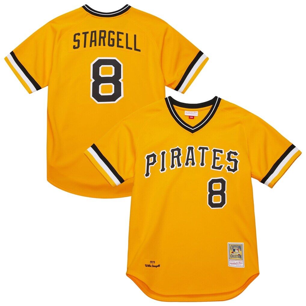 Willie Stargell Pittsburgh Pirates Mitchell & Ness 1979 Throwback Authentic Jersey