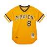 Willie Stargell Pittsburgh Pirates Mitchell & Ness 1979 Throwback Authentic Jersey - Gold - Side View