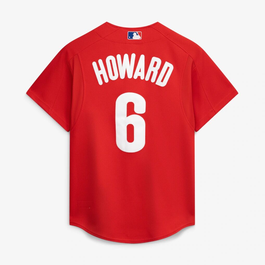 Ryan Howard Philadelphia Phillies Mitchell & Ness Cooperstown Collection Batting Practice Jersey