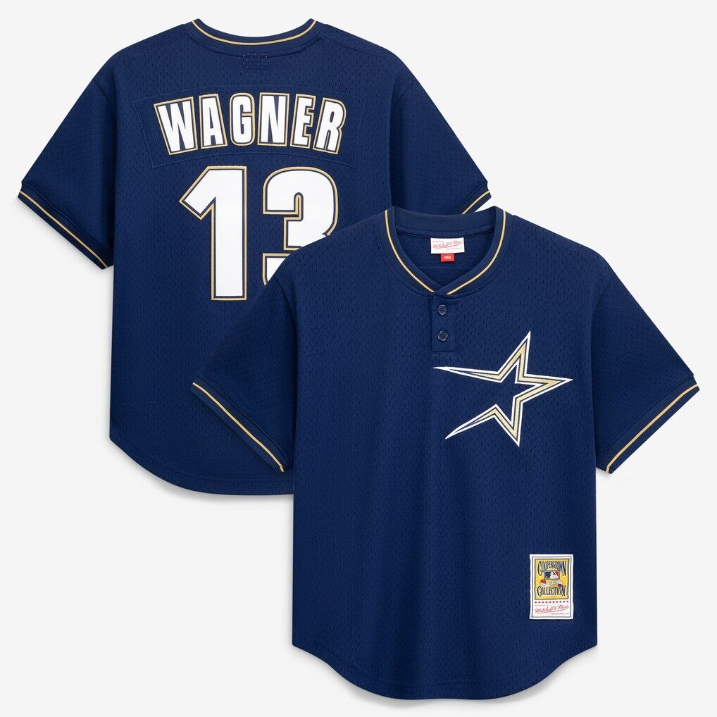 Billy Wagner Houston Astros Mitchell & Ness Authentic Batting Practice Jersey