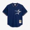 Billy Wagner Houston Astros Mitchell & Ness Authentic Batting Practice Jersey - Navy - Side View