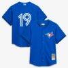 Jose Bautista Toronto Blue Jays Mitchell & Ness Authentic Batting Practice Jersey - Blue - Front View