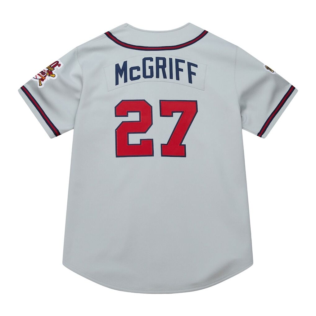 Fred McGriff Atlanta Braves Mitchell & Ness 1995 Throwback Authentic Jersey