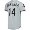 Paul Konerko Chicago White Sox Mitchell & Ness 2005 Cooperstown Collection Authentic Jersey - Gray - Detail View