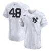Paul Goldschmidt New York Yankees Nike Home Elite Player Jersey - White - Front View