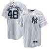 Paul Goldschmidt New York Yankees Nike Home Replica Jersey - White - Front View