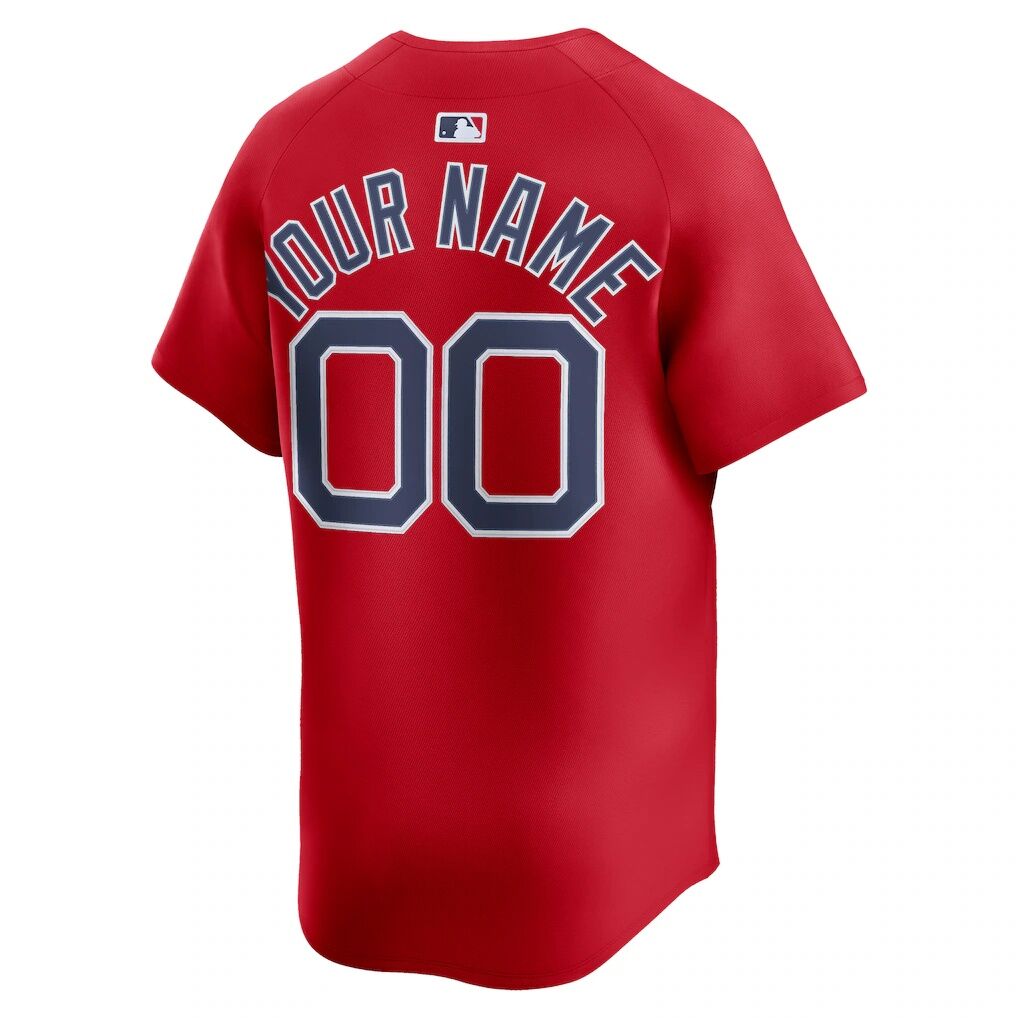 Boston Red Sox Nike Alternate Limited Custom Jersey