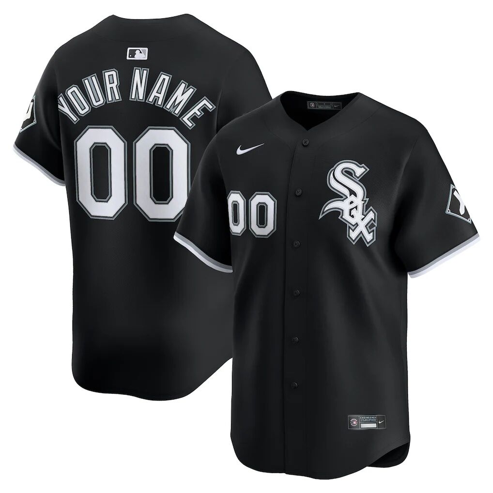 Chicago White Sox Nike Alternate Limited Custom Jersey