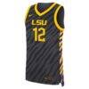 Mikaylah Williams LSU Tigers Nike Unisex Replica Basketball Jersey - - Side View