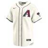 Corbin Carroll Arizona Diamondbacks Nike Home Limited Player Jersey - Cream - Side View