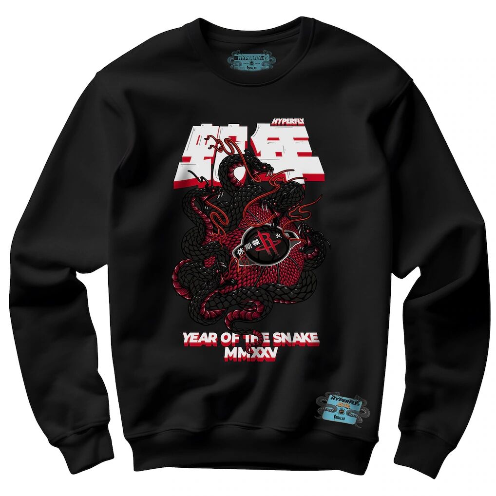 Houston Rockets NBALab x Hyperfly Unisex Year of the Snake Lunar New Year Collection Sweatshirt