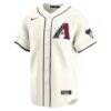 Lourdes Gurriel Jr. Arizona Diamondbacks Nike Home Limited Player Jersey - Cream - Side View