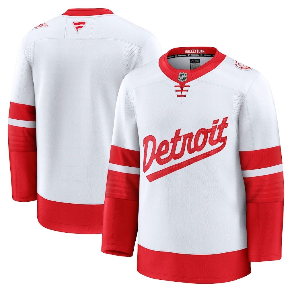 Detroit Red Wings Fashion7 2025 NHL Stadium Series Premium Jersey