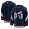 Columbus Blue Jackets Fashion7 2025 NHL Stadium Series Premium Jersey - Navy - Front View