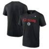 LA Clippers Fashion7 Unisex LA Strong T-Shirt - Black - Back View