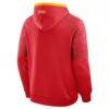 Calgary Flames Fashion7 Goaltender Defender Raglan Pullover Hoodie - Red - Alt2