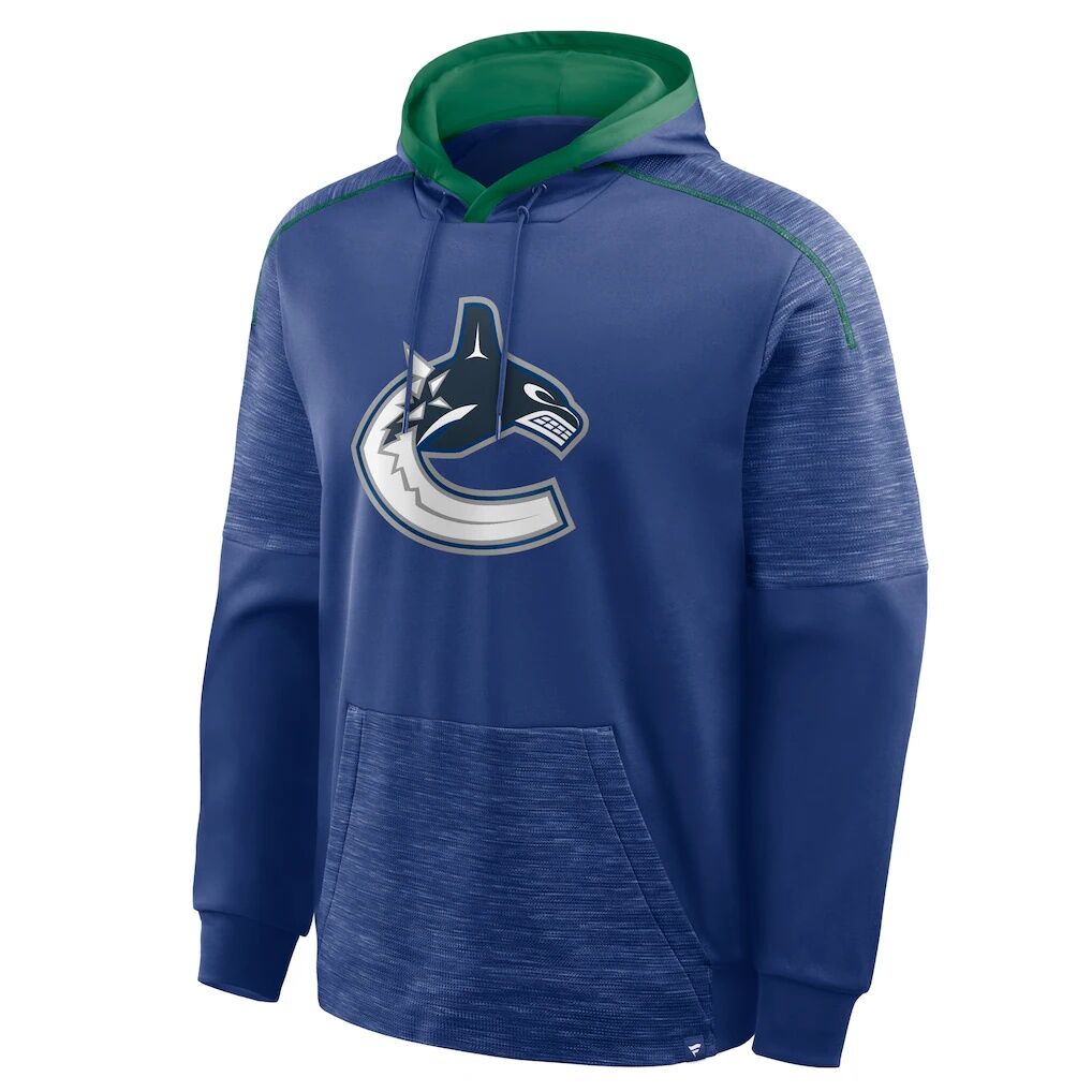 Vancouver Canucks Fashion7 Goaltender Defender Raglan Pullover Hoodie