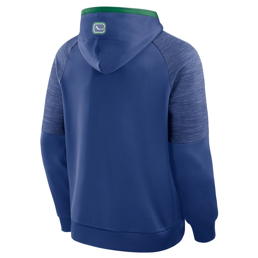 Vancouver Canucks Fashion7 Goaltender Defender Raglan Pullover Hoodie