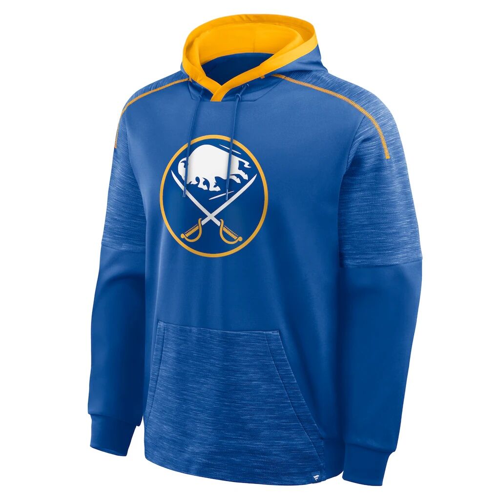 Buffalo Sabres Fanatics Goaltender Defender Raglan Pullover Hoodie – Royal